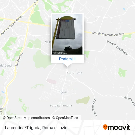 Mappa Laurentina/Trigoria