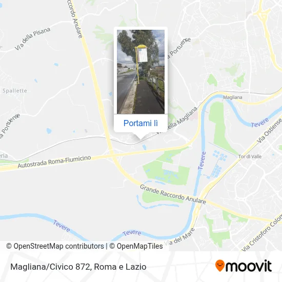 Mappa Magliana/Civico 872