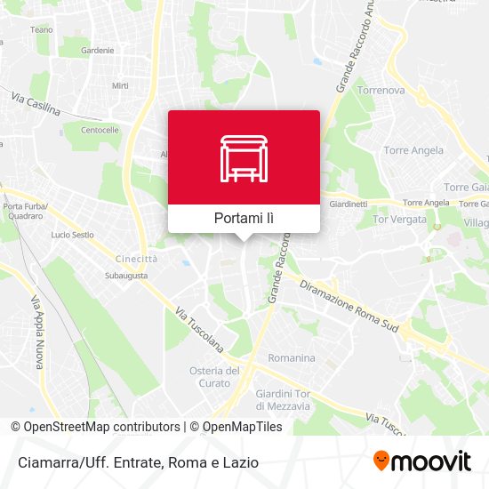 Mappa Ciamarra/Uff. Entrate