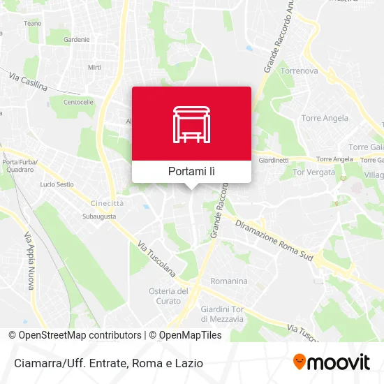 Mappa Ciamarra/Uff. Entrate