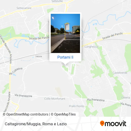 Mappa Caltagirone/Muggia