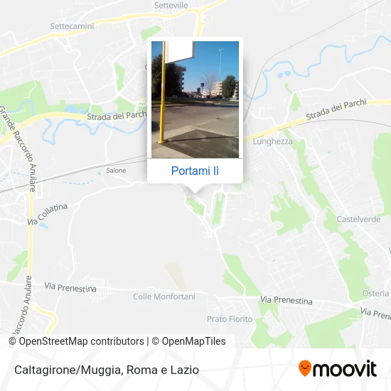 Mappa Caltagirone/Muggia