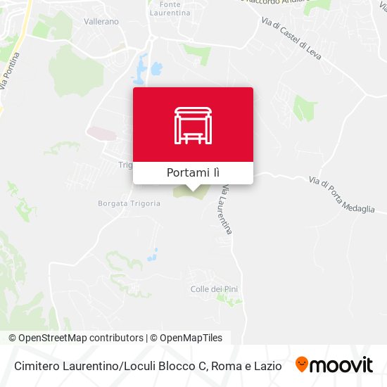 Mappa Cimitero Laurentino / Loculi Blocco C
