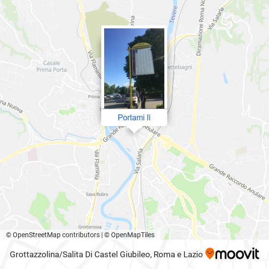 Mappa Grottazzolina / Salita Di Castel Giubileo