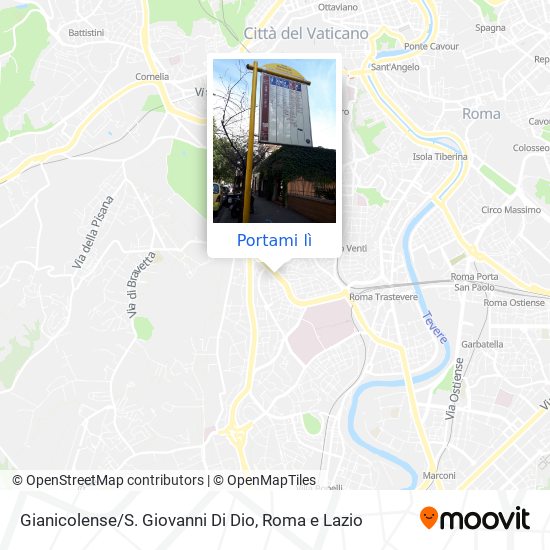 Mappa Gianicolense / S. Giovanni Di Dio
