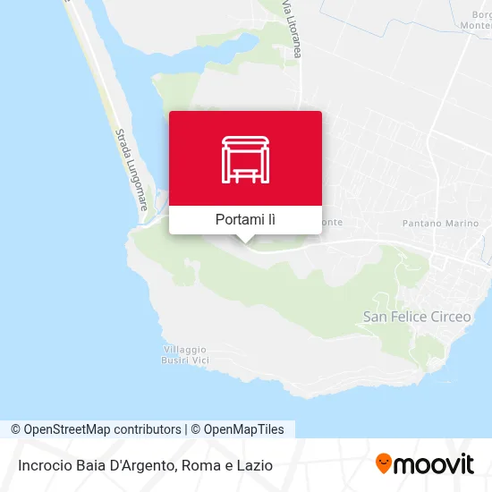 Mappa Incrocio Baia D'Argento
