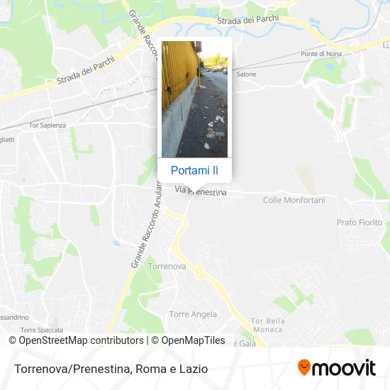 Mappa Torrenova/Prenestina