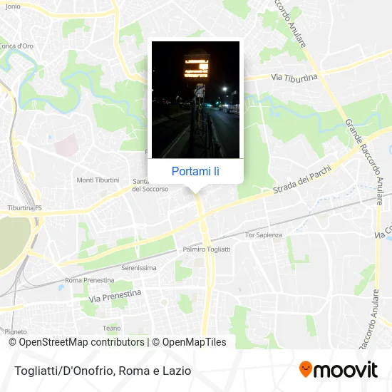 Mappa Togliatti/D'Onofrio