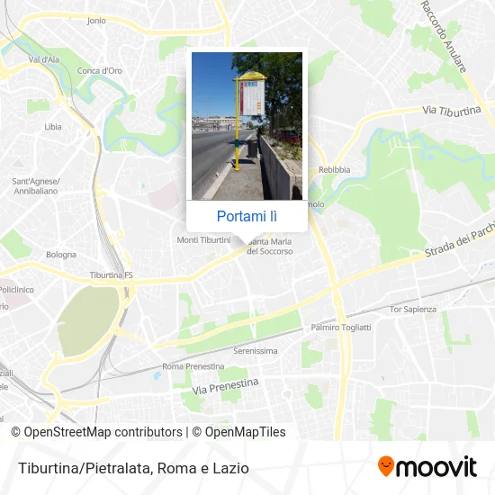 Mappa Tiburtina/Pietralata