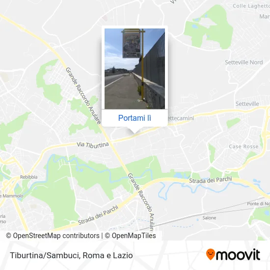 Mappa Tiburtina/Sambuci