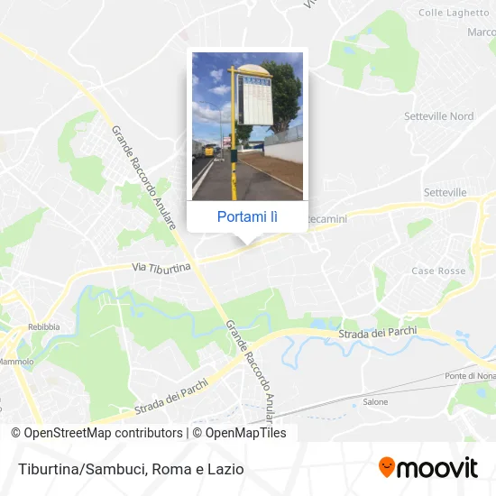 Mappa Tiburtina/Sambuci