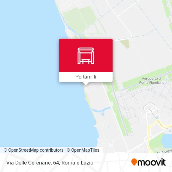 Mappa Via Delle Cerenarie, 64