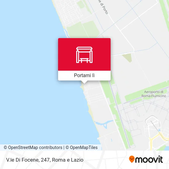 Mappa V.le Di Focene, 247