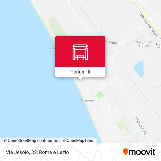 Mappa Via Jesolo, 32