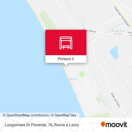 Mappa Lungomare Di Ponente, 76