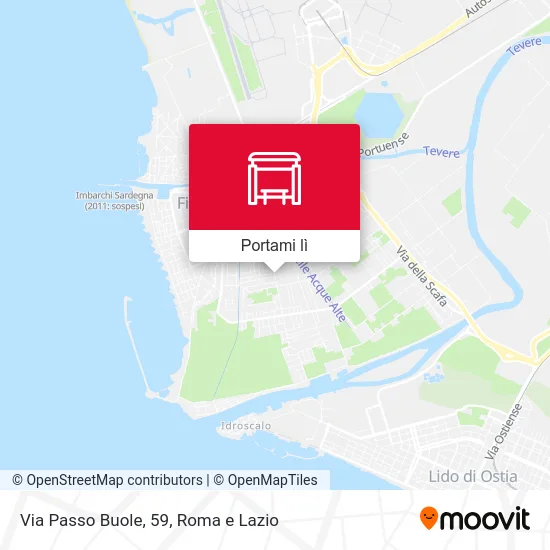 Mappa Via Passo Buole, 59