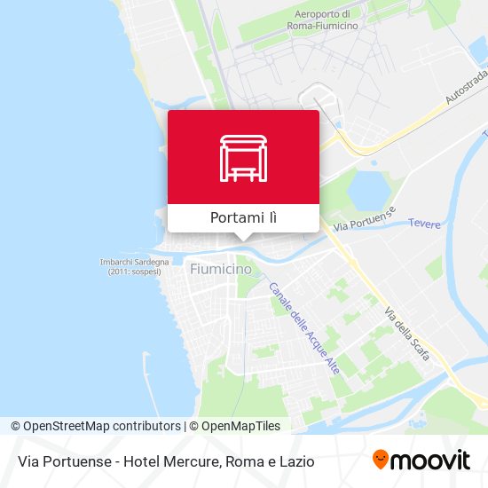 Mappa Via Portuense - Hotel Mercure