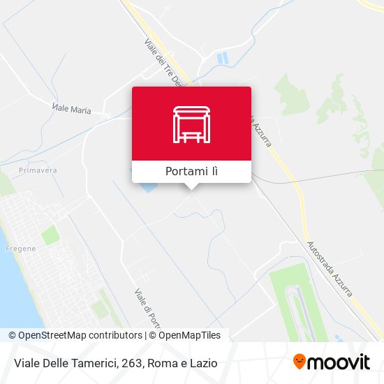 Mappa Viale Delle Tamerici, 263