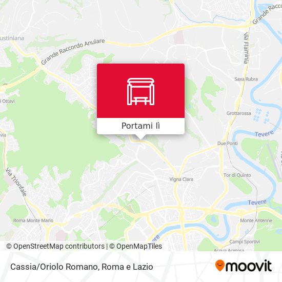 Mappa Cassia/Oriolo Romano