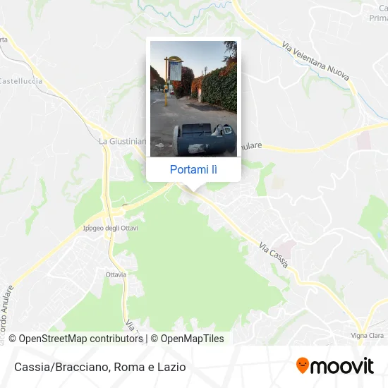 Mappa Cassia/Bracciano