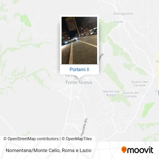 Mappa Nomentana/Monte Celio