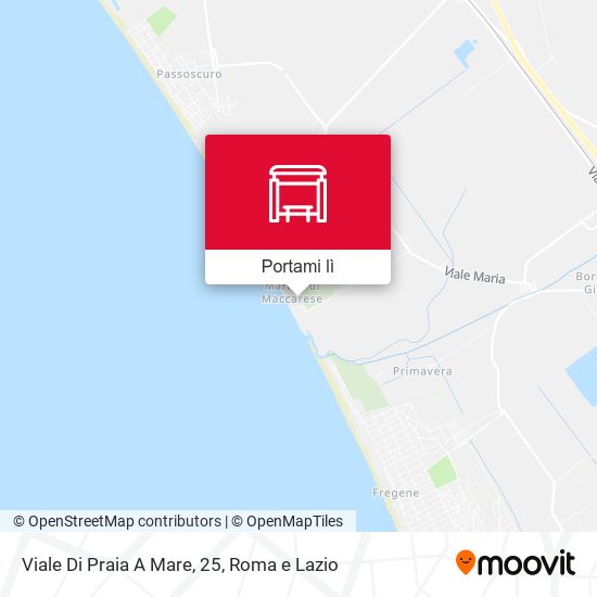 Mappa Viale Di Praia A Mare, 25
