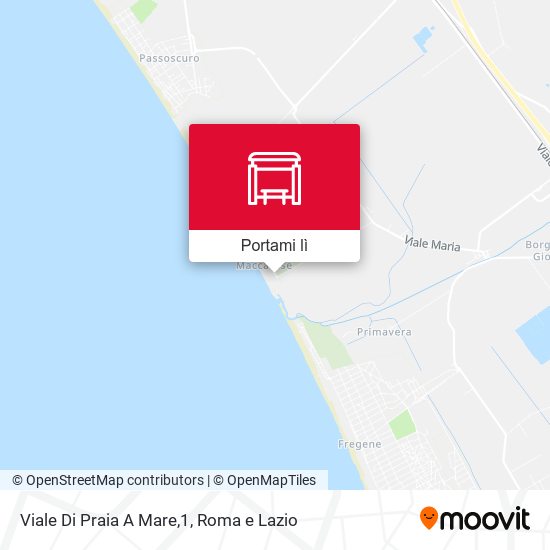 Mappa Viale Di Praia A Mare,1