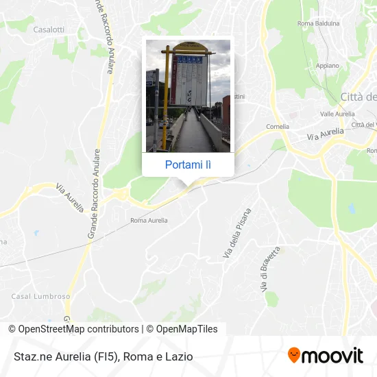 Mappa Staz.ne Aurelia (Fl5)