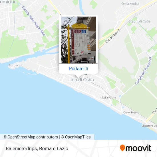 Mappa Baleniere/Inps