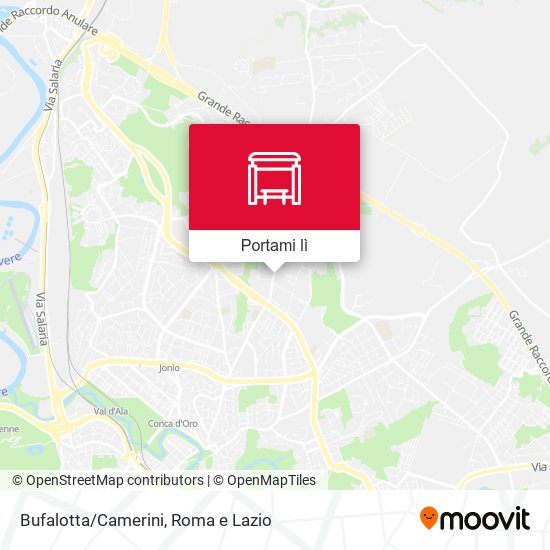Mappa Bufalotta/Camerini