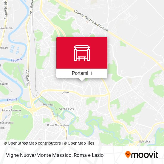 Mappa Vigne Nuove/Monte Massico