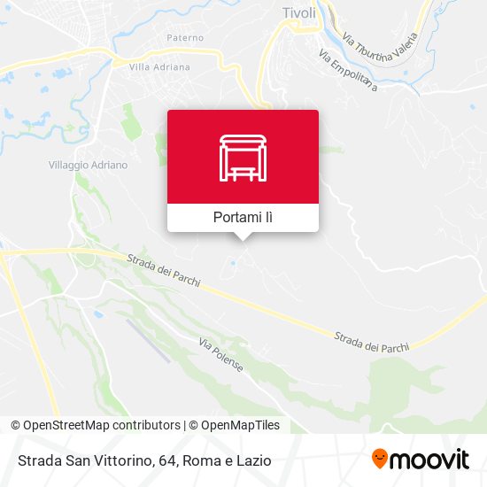 Mappa Strada San Vittorino, 64