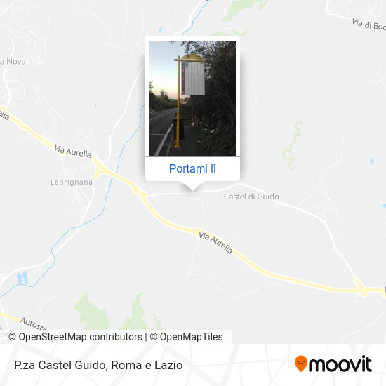 Mappa P.za Castel Guido