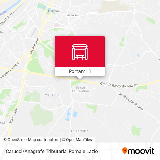 Mappa Carucci/Anagrafe Tributaria