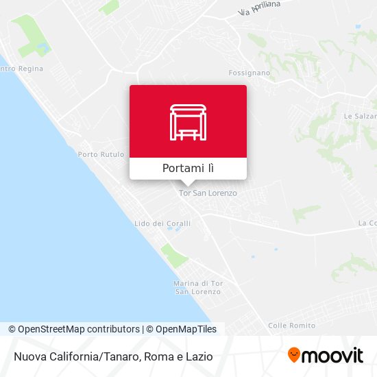 Mappa Nuova California/Tanaro