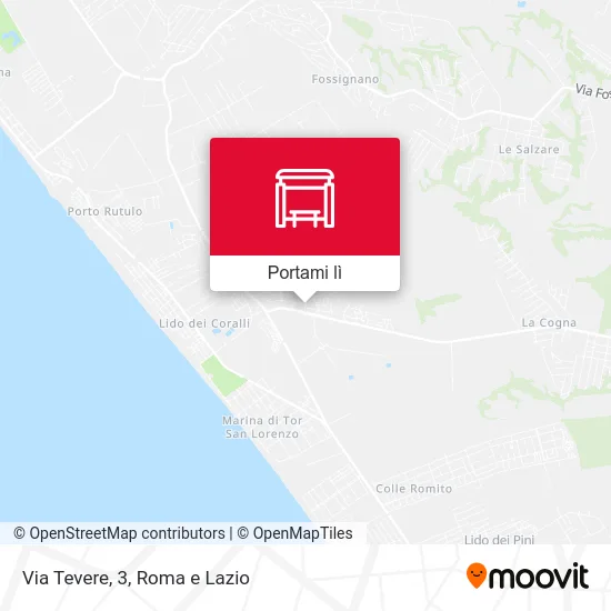 Mappa Via Tevere, 3