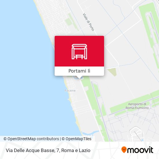 Mappa Via Delle Acque Basse, 7