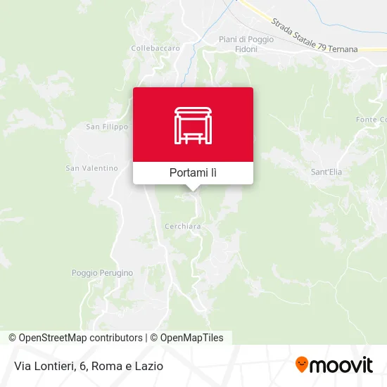 Mappa Via Lontieri, 6