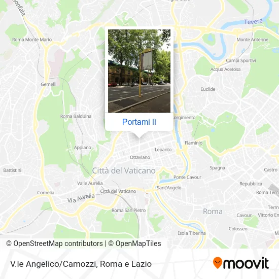 Mappa V.le Angelico/Camozzi