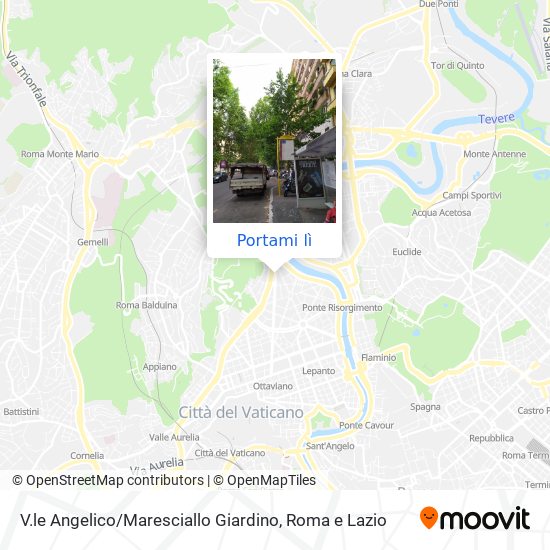 Mappa V.le Angelico / Maresciallo Giardino