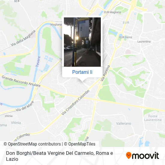 Mappa Don Borghi / Beata Vergine Del Carmelo