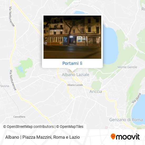 Mappa Albano | Piazza Mazzini