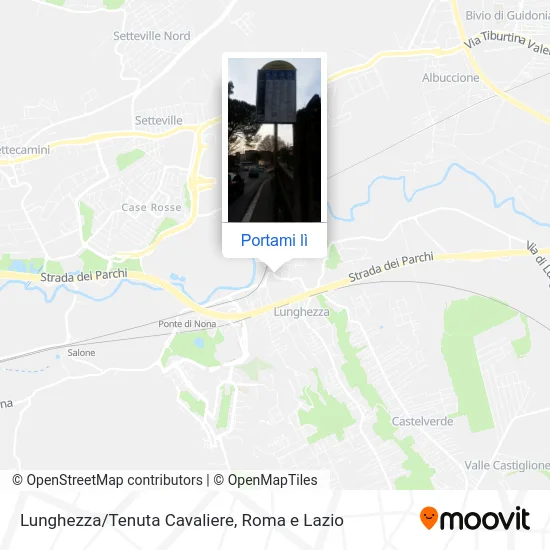 Mappa Lunghezza/Tenuta Cavaliere