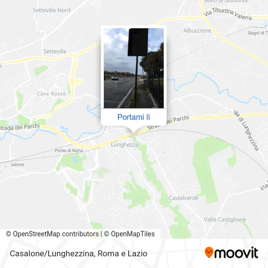 Mappa Casalone/Lunghezzina