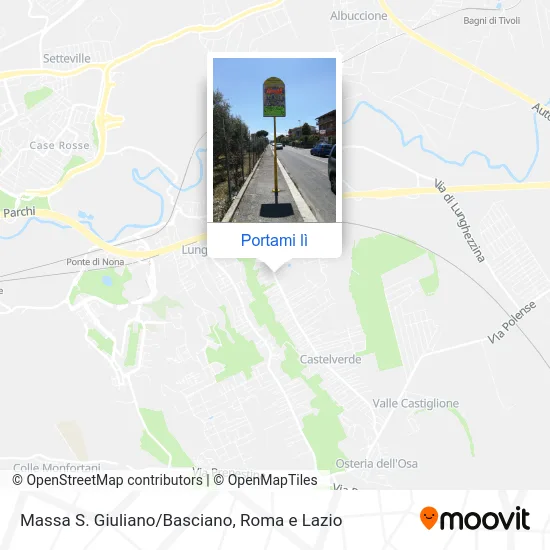 Mappa Massa S. Giuliano/Basciano