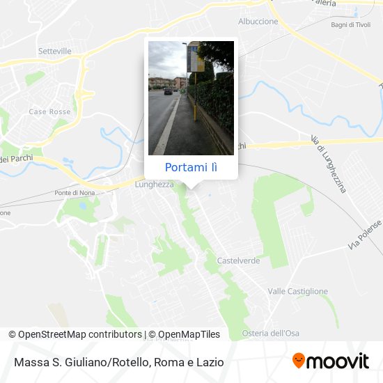 Mappa Massa S. Giuliano/Rotello