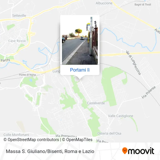 Mappa Massa S. Giuliano/Bisenti