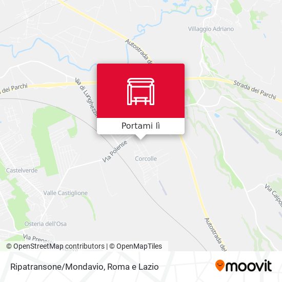 Mappa Ripatransone/Mondavio