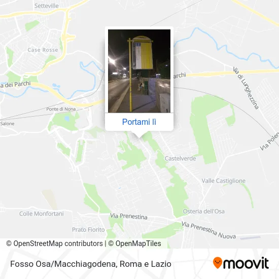 Mappa Fosso Osa/Macchiagodena