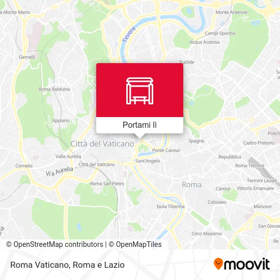 Mappa Roma Vaticano